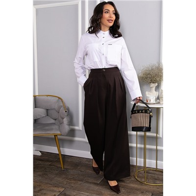 Брюки со стрелками Шакира (коричневые) Б14635-35М