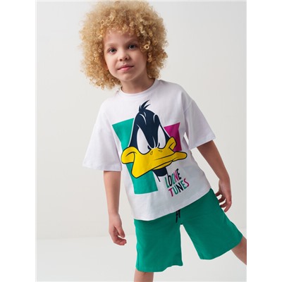 Комплект трикотажный для мальчиков: фуфайка (футболка), шорты