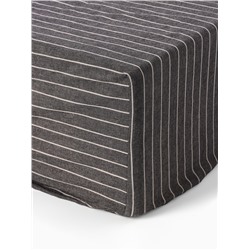 Простыня на резинке 1.5-спальная «Этель» Quiet shade, 160×200+25 см, жатый хлопок