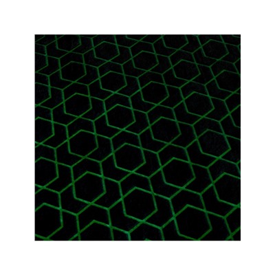 Плед с рукавами светящийся в темноте «Этель. Геометрия», 150×200 см, корал-флис