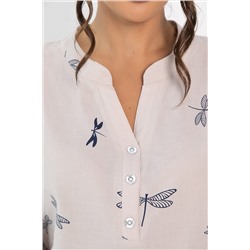 Блуза Флоретта (бежевая) Б13974-20М