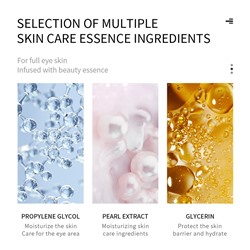 SADOER Гидрогелевые патчи для глаз от морщин, синяков, отеков, темных кругов под глазами Hyaluronic