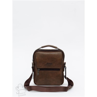 Сумка мужская 6638-2 coffee Jeep в Новосибирске