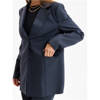 Пиджак женский MINAKU: Classic, темно-серый, размер 42-44