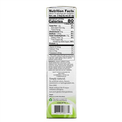 Now Foods, Шоколадно-банановый хлеб, смесь, без глютена, 11,3 унц. (320 г)