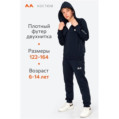 Детский спортивный костюм из футера двухнитки Happyfox