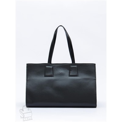 Сумка женская кожаная 1008M black Polina&Eiterou в Новосибирске