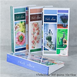 Фотоальбом 300 фото 10х15 / 4301 /уп 36/ микс