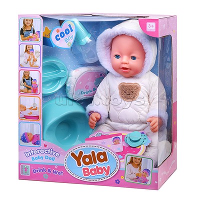 Пупс с аксессуарами "Лианочка" в коробке