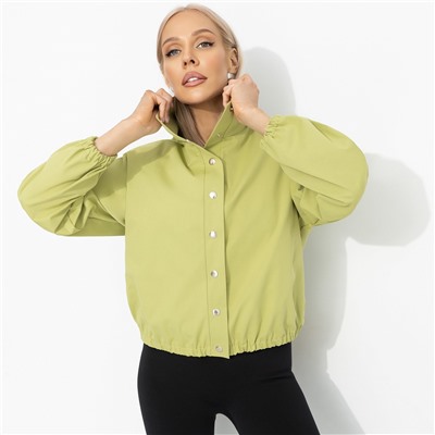 Ветровка с карманами, Поцелуй ветра (оливка)