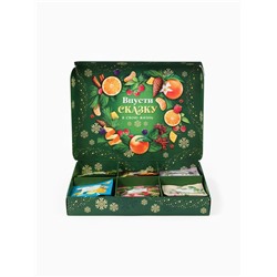 Чай новогодний подарочный «Ароматных моментов», 54 г (30 пакетиков × 1.8 г).