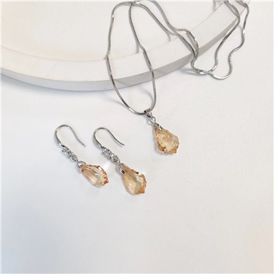 Комплект с кристаллами Swarovski