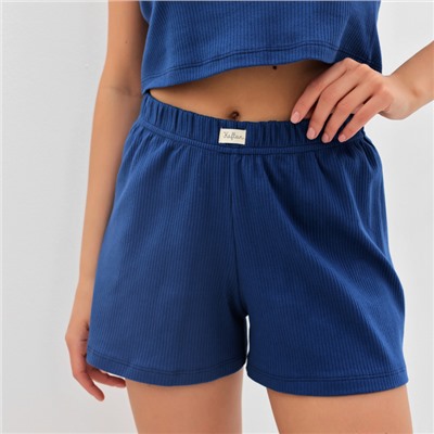 Пижама женская (футболка, шорты) KAFTAN Blueberry, размер 40-42