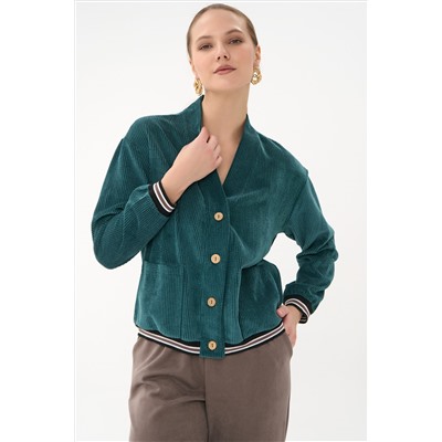 Бомбер Лэйб (бирюза)