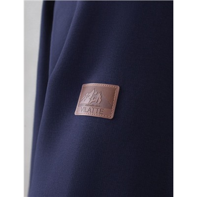 Худи на молнии из премиального футера трехнитки с начесом