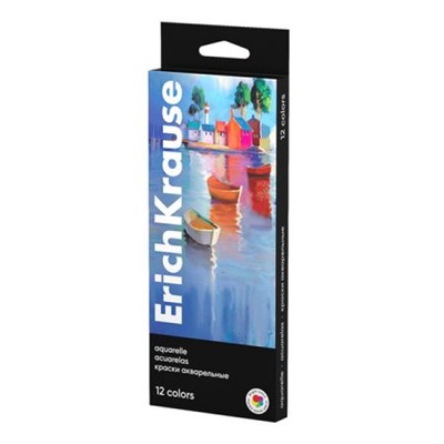 Краски акварельные  12цв "Art Spirit" с увеличенными кюветами 61383 ErichKrause