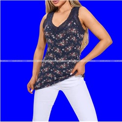 Майки женские Miss Emma Турция Кружево Цветочки код 9151 (код 9164, 1983, 9216)