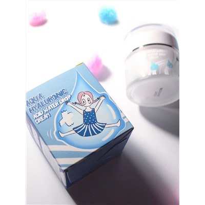ELIZAVECCA - КРЕМ ДЛЯ ЛИЦА С ГИАЛУРОНОВОЙ КИСЛОТОЙ AQUA HYALURONIC ACID WATER DROP CREAM, 50 ML