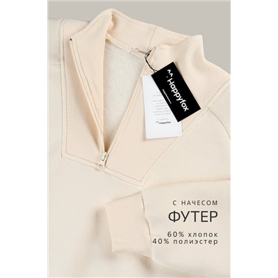 Женская толстовка из футера с начесом Happyfox