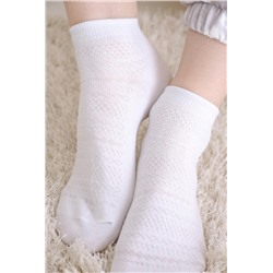 Носки женские Мережка (набор 5 пар) (Белый)