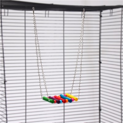 Качели-лесенка для птиц, длина цепи 36 см