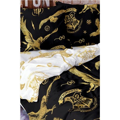 КПБ 1.5 поплин Гарри Поттер (70х70) рис. 16670-1/16670-2 Golden magic