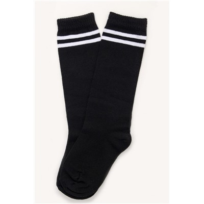 Гольфы детские Графика (2 полосы) (Черный)