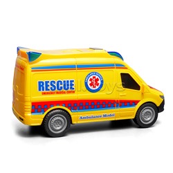 Машина "Спасательная служба" 1:20 (свет, звук) в коробке