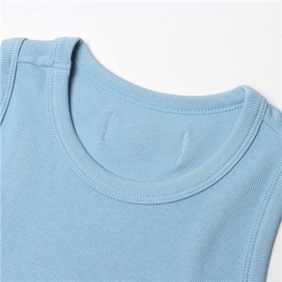 Топ в рубчик женский MIST, onesize, голубой