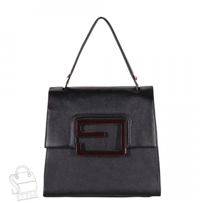 Сумка женская кожаная 88912R black S-Style/50
