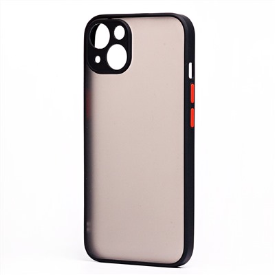 Чехол-накладка - PC041 для "Apple iPhone 14" (black/black)
