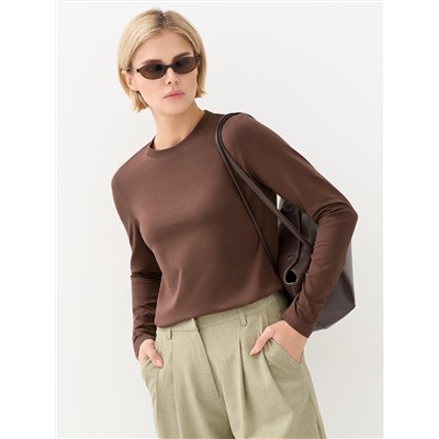 Omsa Лонгслив OmT_D1631 Лонгслив женский прямого кроя, CO+EL