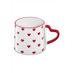 Кружка «Горячее сердце», белая