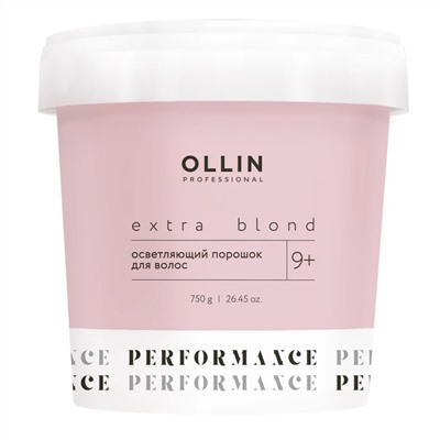 Ollin Осветляющий порошок для волос / Extra Blond Performance 9+, 750 г 24128