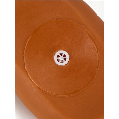 Игрушка для собак «Мощный Хот дог», пищащая, 13 см, винил, разноцветная