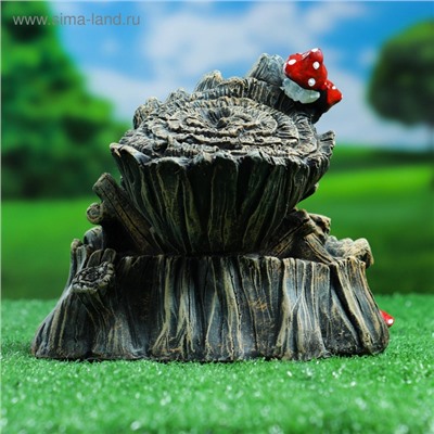 Садовая фигура из полистоуна «Лесовичок», 20×14×19 см