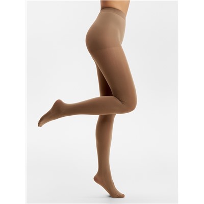 Женские колготки MINAKU 100 ден, бежевые, размер 2/S