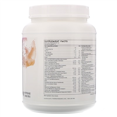Thorne Research, MediClear Plus, 761 г (26,8 унции)