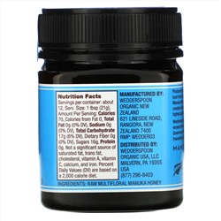 Wedderspoon, Raw Multifloral Manuka Honey, KFactor 12, 8.8 oz (250 g)