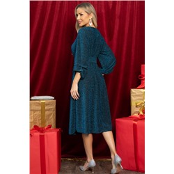 Платье праздничное Аглая (морская волна) П14624-4М