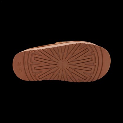 Тапочки меховые ZH013-3 коричневые