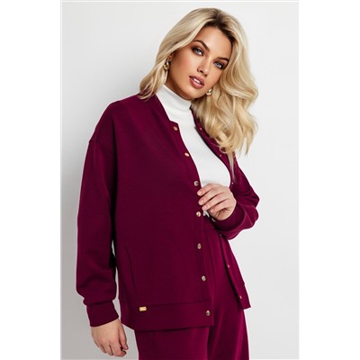 Жакет женский  4471Т/01/Бордовый