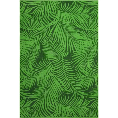 Полотенце махровое Tropical color 100х150см, цв.зеленый, 360г/м, хлопок 100%