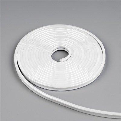 Гибкий неон Luazon Lighting 6×12 мм, IP65, 50 м, SMD2835, 120 LED/м, 12 В, свечение тёплое белое