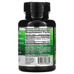 Emerald Laboratories, Vitamin D3, 2,500 IU's, 60 Vegetarian Caps
