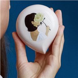 Расчёска массажная, 6.8×9(±1) см, МИКС