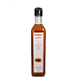 Pitambari Sesame Oil Dark 500ml / Кунжутное масло 500 мл