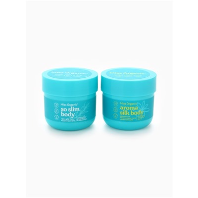 Молочко для тела Aroma silk body, увлажняющее, 140 мл, Miss Organic