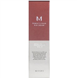 Missha, Perfect Cover BB Cream, BB-крем, SPF 42 PA+++, оттенок 31 золотисто-бежевый, 50 мл