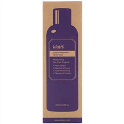 Dear, Klairs, Смягчающий тонизирующий препарат для лица, 6,08 ж. унц.(180 мл)